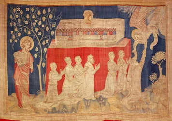 Martyrernes sjæle, fra Apocalypse Tapestry of Angers, 1373-87 (tapet)
